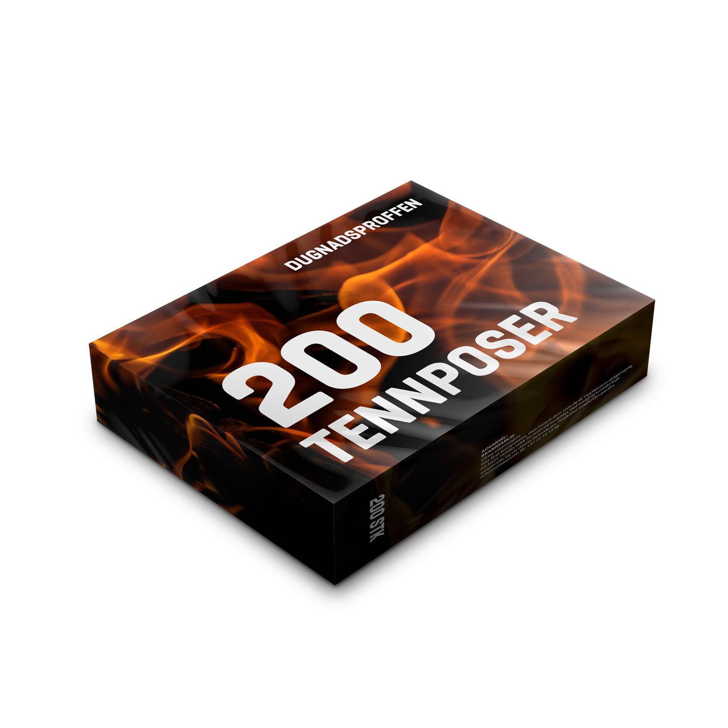Dugnadsproffen tennposer – 200-pakning